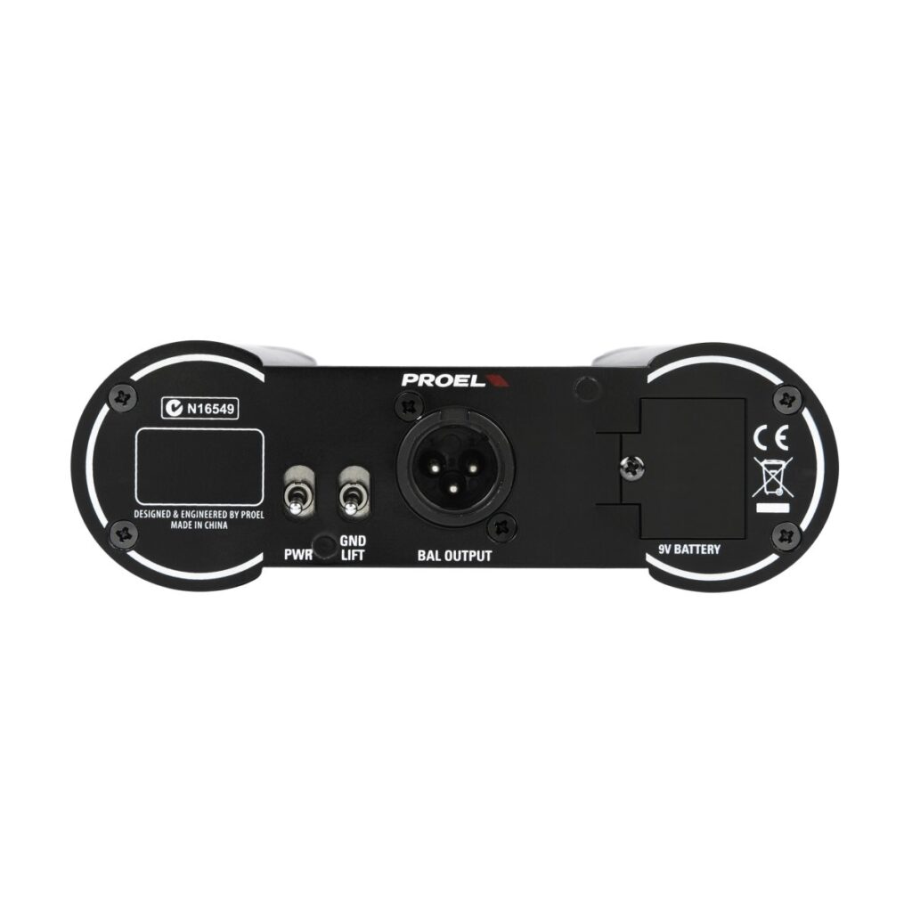 Portable Direct Injection Box Active Direct Injection Box – Sound System PROEL